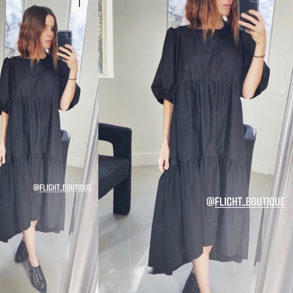 Tiered maxi dress